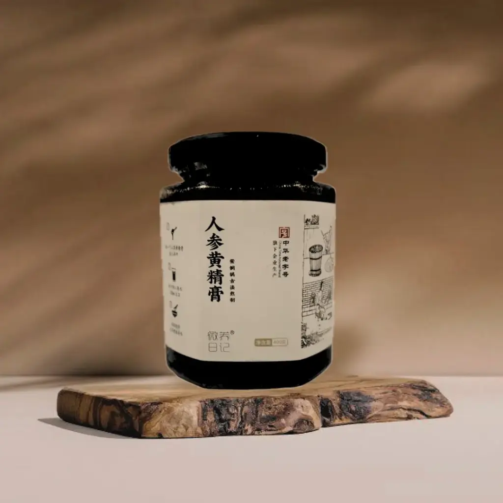 ⼈参⻩精膏 Ginseng-Huang Jing Paste